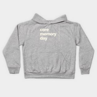 Core Memory Day Kids Hoodie